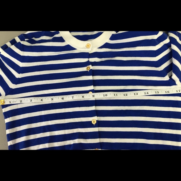 J. Crew Striped Jackie Cardigan - Picture 7 of 9